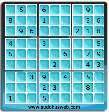 Sudoku von mittelmässiger höhe