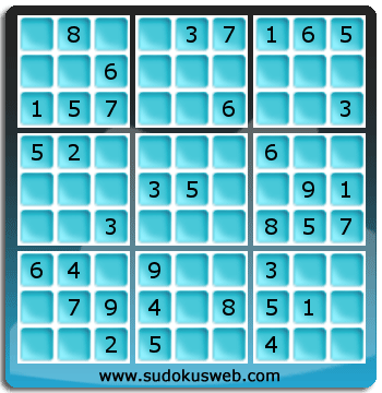 Nivel Facil de Sudoku Nivel Facil de Sudoku
