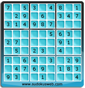 Very Easy Level Sudoku