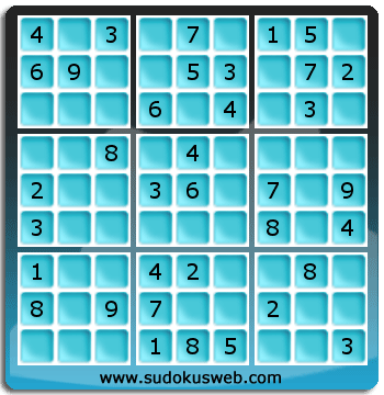 Sudoku de Niveau Facile Sudoku de Niveau Facile