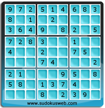 Sudoku de Nivel Muy Fácil