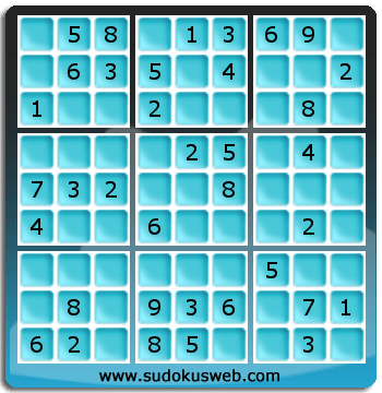 Nivel Facil de Sudoku