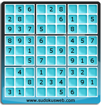 Sudoku de Niveau Très Facile Sudoku de Niveau Très Facile