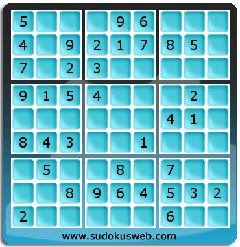Sudoku de Niveau Facile Sudoku de Niveau Facile