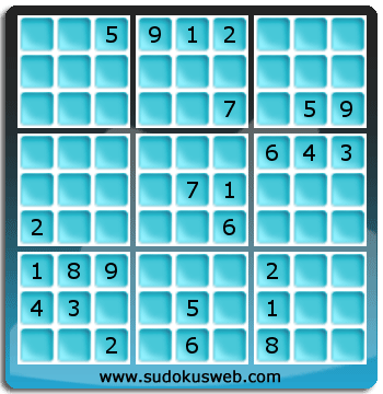 Sudoku von Fachmännischer höhe