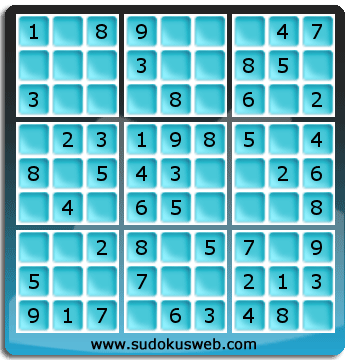 Sudoku de Niveau Très Facile