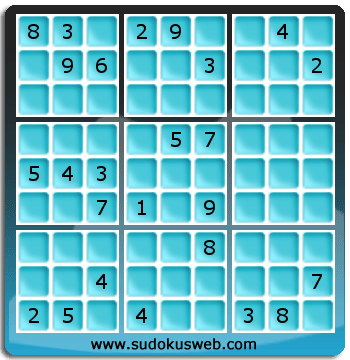 Sudoku von schwieriger höhe