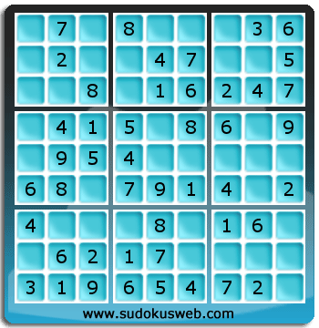 Sudoku de Nivell Molt Fàcil Sudoku de Nivell Molt Fàcil