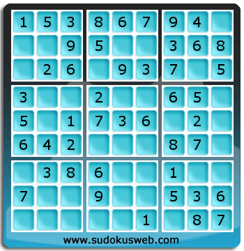 Sudoku de Niveau Très Facile Sudoku de Niveau Très Facile