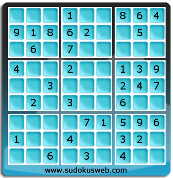 Sudoku de Niveau Facile Sudoku de Niveau Facile