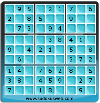 Sudoku de Nivel Muy Fácil