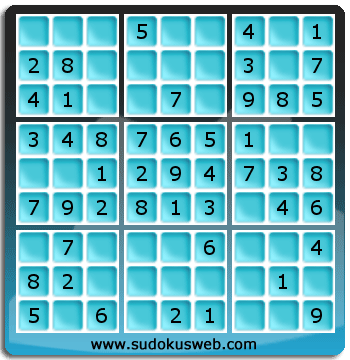 Sudoku von sehr einfacher höhe