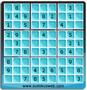 Sudoku von einfacher höhe