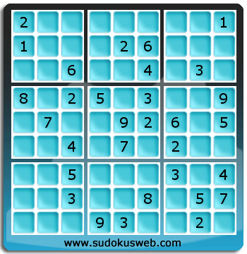 Sudoku von mittelmässiger höhe