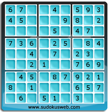 Sudoku de Niveau Très Facile