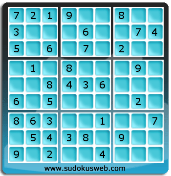 Nivel Facil de Sudoku