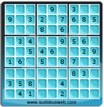 Nivel Facil de Sudoku