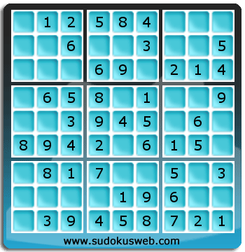 Sudoku de Nivell Molt Fàcil Sudoku de Nivell Molt Fàcil