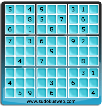 Sudoku de Niveau Moyen