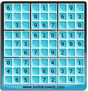 Sudoku von sehr einfacher höhe