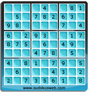 Nivel Muito Facil de Sudoku