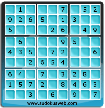 Sudoku de Nivel Muy Fácil Sudoku de Nivel Muy Fácil