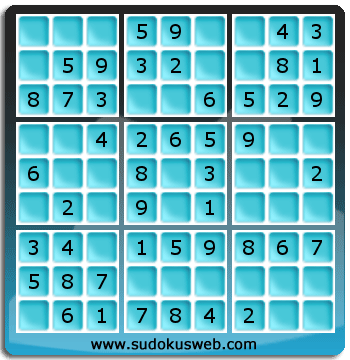 Nivel Muito Facil de Sudoku