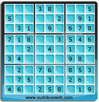 Sudoku von sehr einfacher höhe