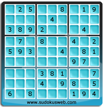 Nivel Facil de Sudoku