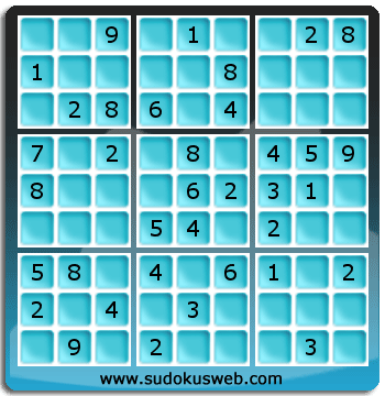 Nivel Facil de Sudoku