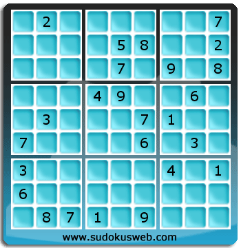 Sudoku von Fachmännischer höhe