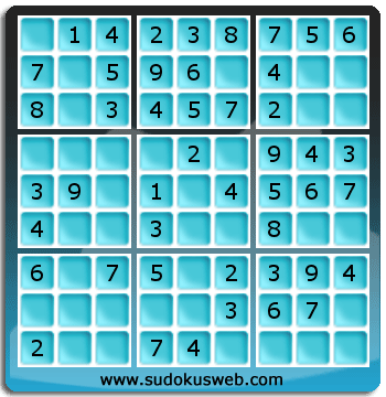 Sudoku de Niveau Très Facile