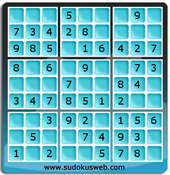 Sudoku de Niveau Très Facile Sudoku de Niveau Très Facile