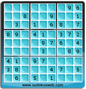 Sudoku von einfacher höhe