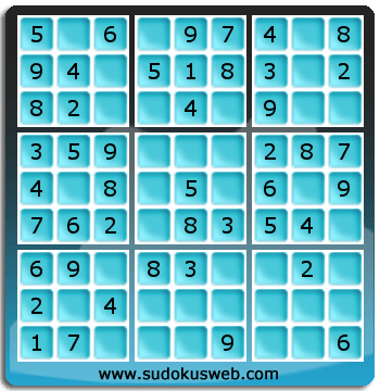 Sudoku von sehr einfacher höhe