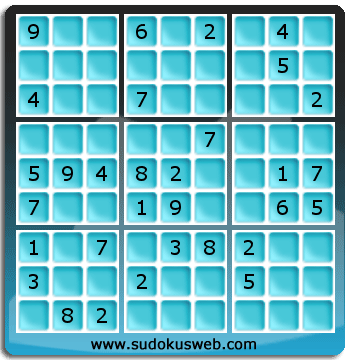 Sudoku von mittelmässiger höhe