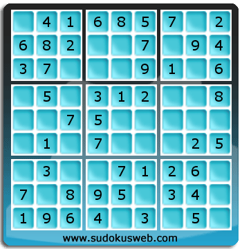 Sudoku de Niveau Très Facile