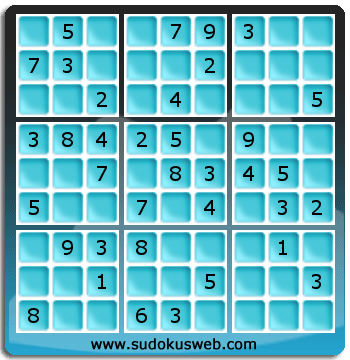 Sudoku von einfacher höhe