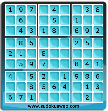 Sudoku de Niveau Très Facile Sudoku de Niveau Très Facile