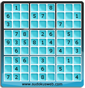 Nivel Facil de Sudoku