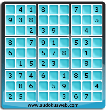 Sudoku de Niveau Très Facile