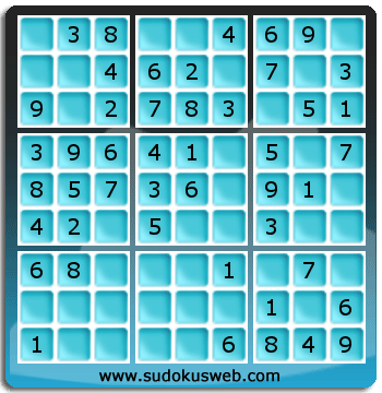 Sudoku de Niveau Très Facile