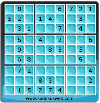 Sudoku von einfacher höhe