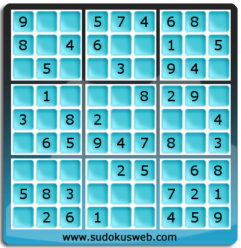 Sudoku de Nivel Muy Fácil