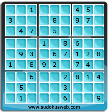 Nivel Facil de Sudoku