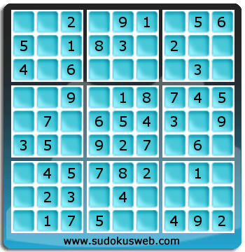 Sudoku de Niveau Très Facile