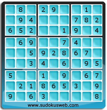 Sudoku von sehr einfacher höhe