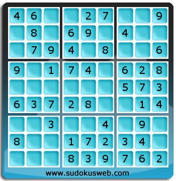 Sudoku de Niveau Très Facile