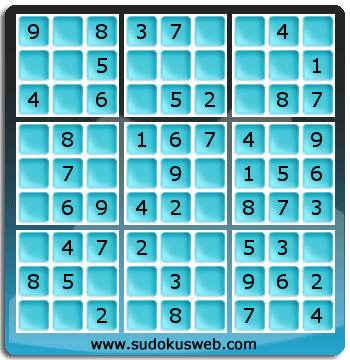 Sudoku de Nivel Muy Fácil