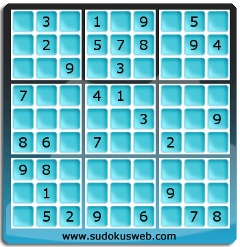 Sudoku von mittelmässiger höhe